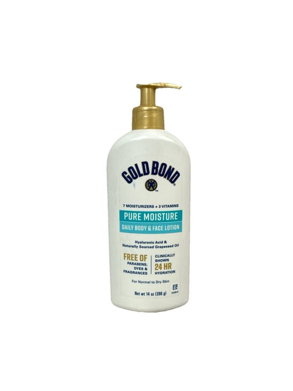 1 Gold Bond Pure Moisture Lotion, 14 oz. - Daily Body & Face Hydration